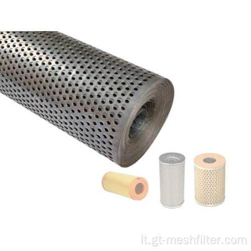 Tubo filtro in acciaio inossidabile per filtri